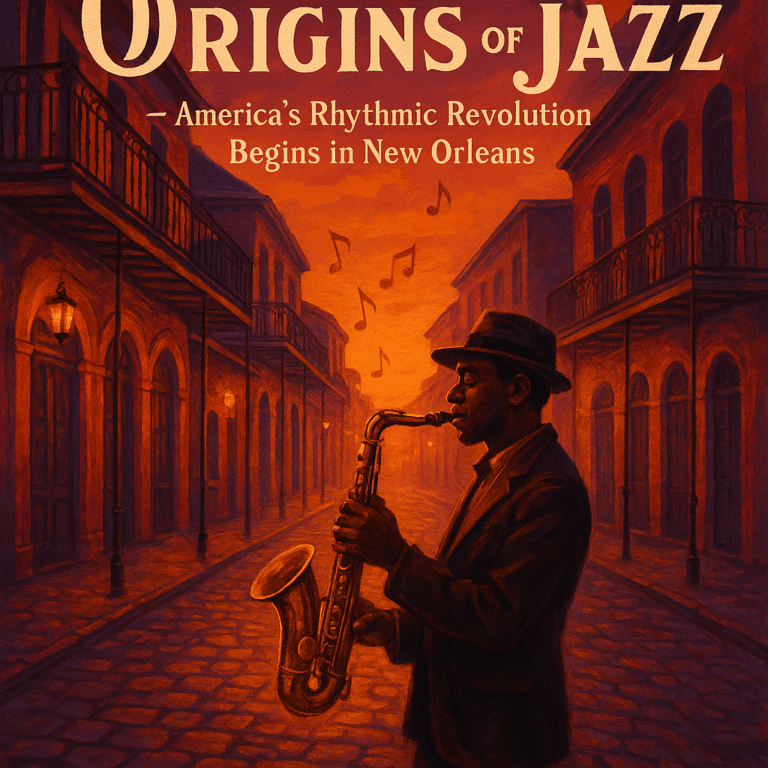 The Soulful Origins of Jazz: America’s Rhythmic Revolution Begins in New Orleans