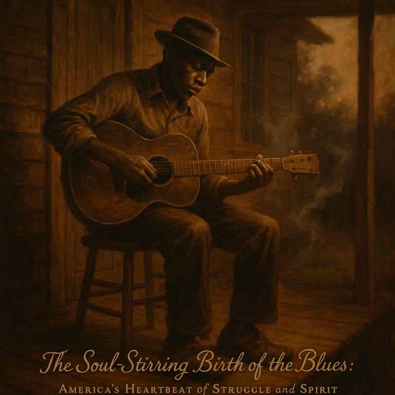 The Soul-Stirring Birth of the Blues: America’s Heartbeat of Struggle and Spirit